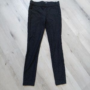 Express lace skinny pants
